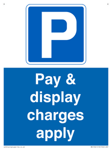Pay & display charges apply